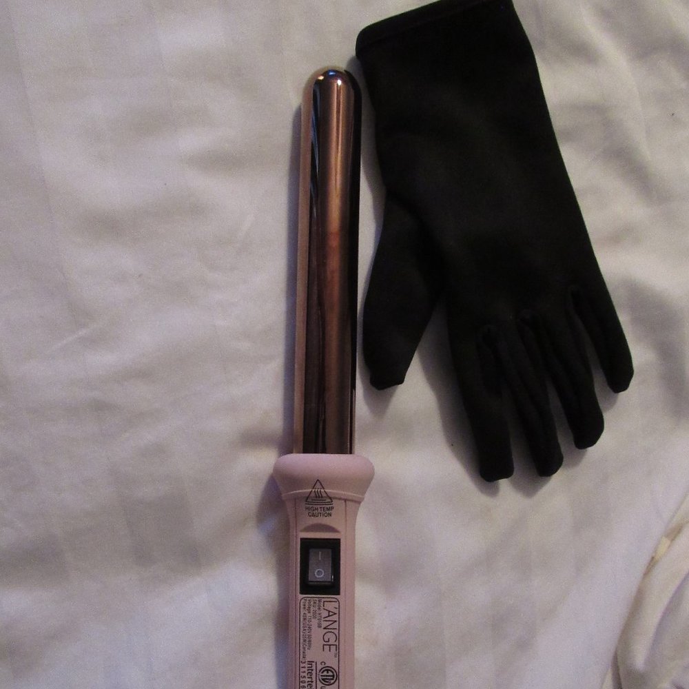Lange Curling Wand with Protective Glove
